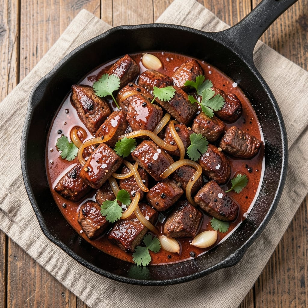 Barbecue Beef Tips Recipe: Smoky-Sweet Crust With Juicy Centers