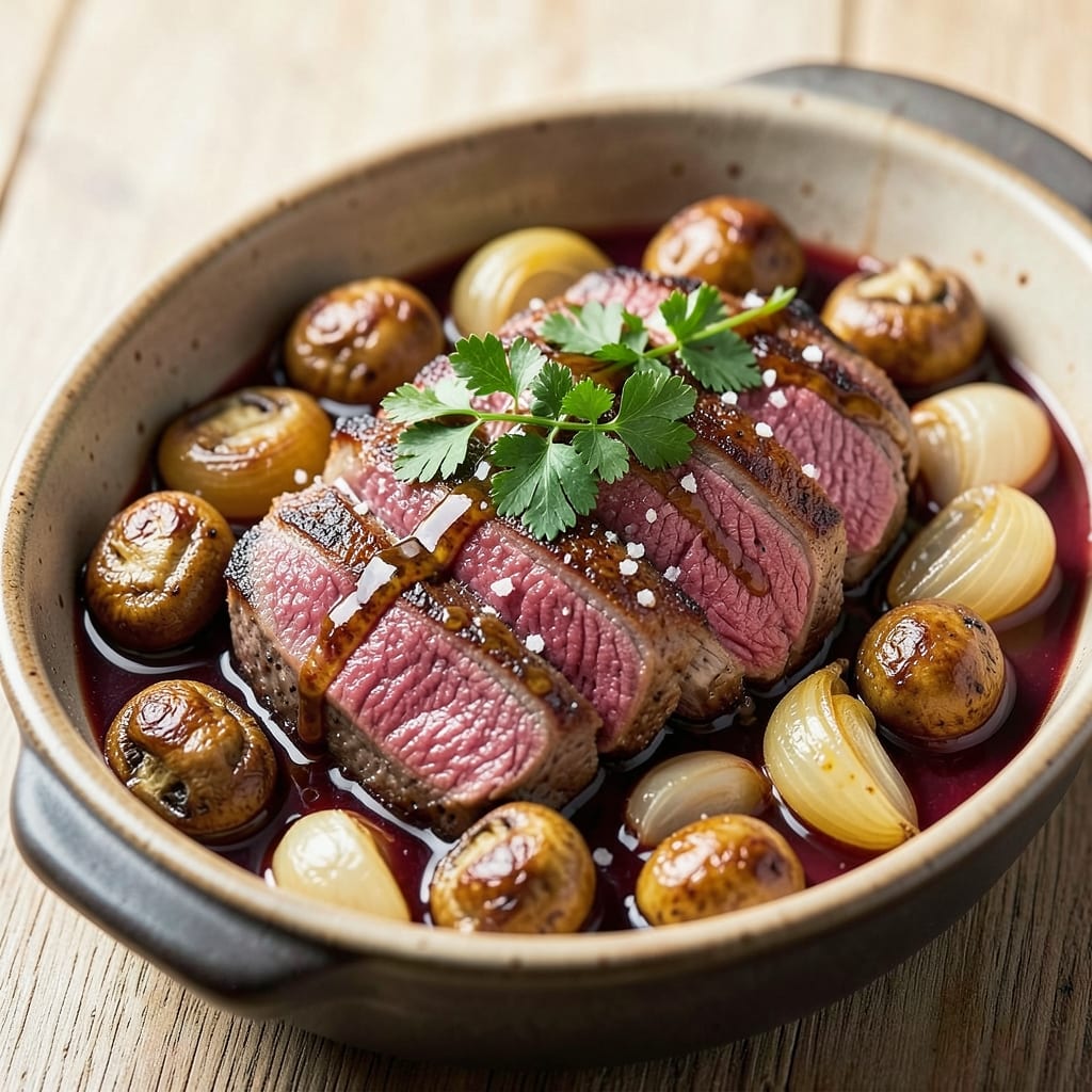 Barefoot Contessa Filet Beef Bourguignon Recipe: Wine-Reduced Elegance in One Pot