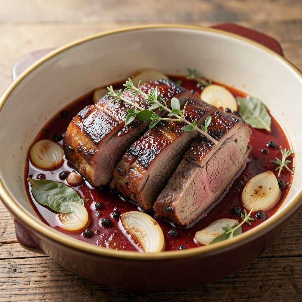 Apple Cider Braised Beef Shoulder Recipe: Slow-Simmered Spice and Sweetness With Caramelized Onions