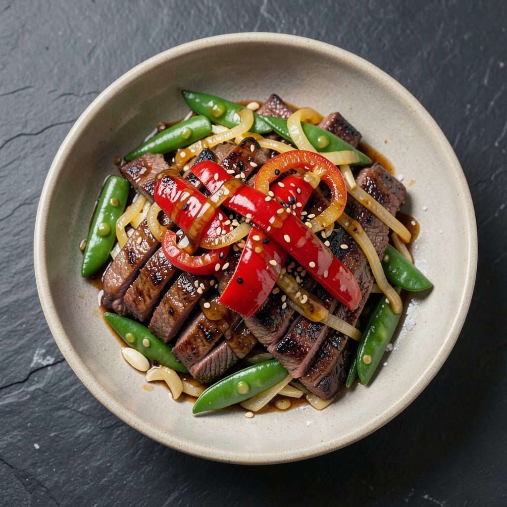 BBQ Beef Stir Fry Recipe: Wok-Hei Smoke Meets Sweet-Spicy Char
