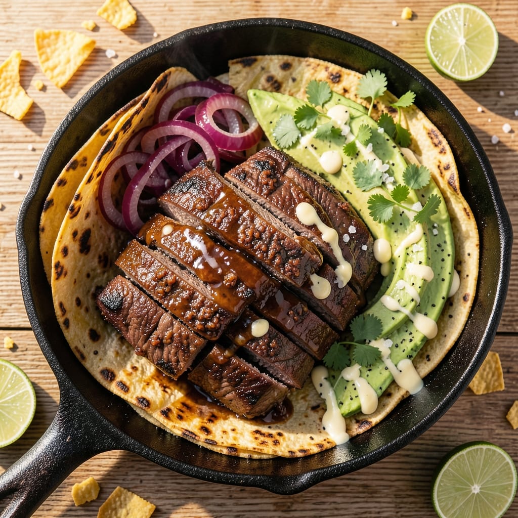 BBQ Beef Tacos Recipe: Smoky Chipotle-Crusted Bites in 20 Minutes