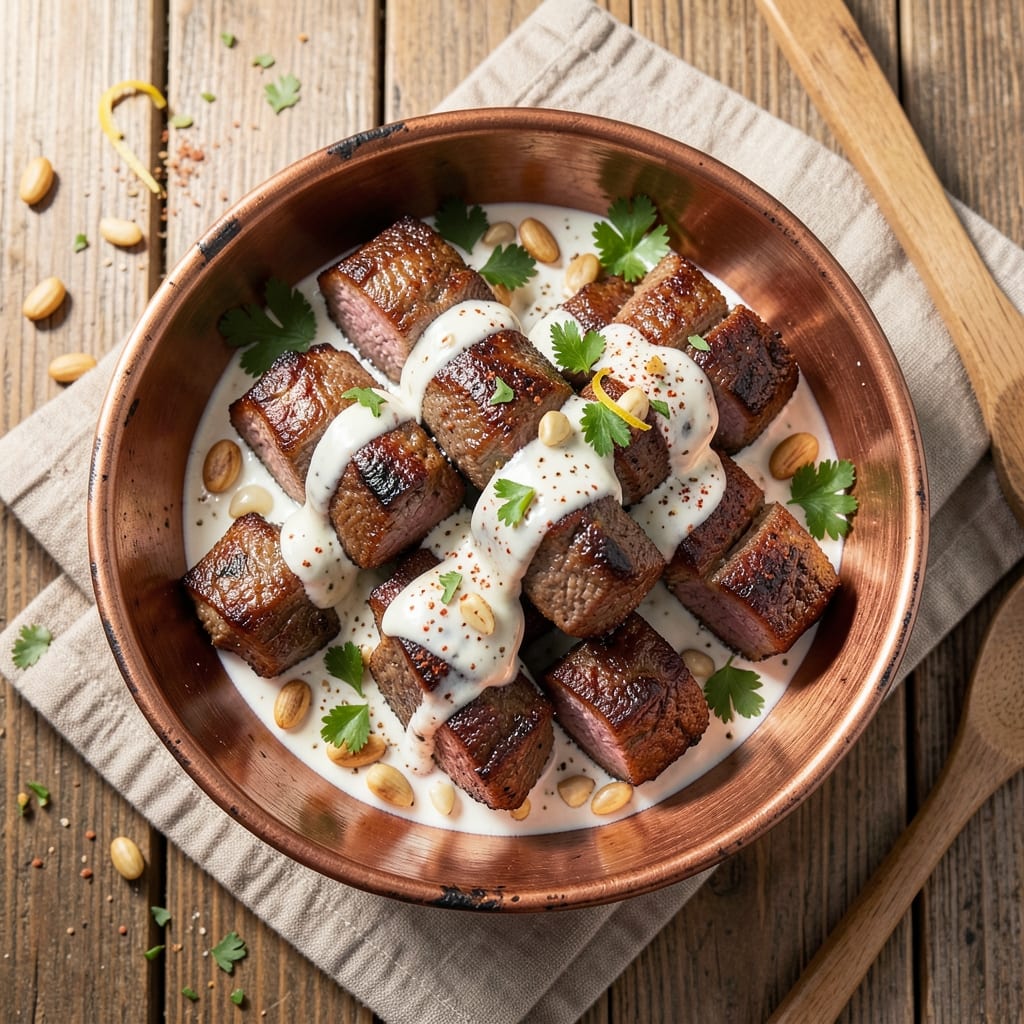 Arabic Beef Kebabs Recipe: Charred Spice and Cumin Perfection
