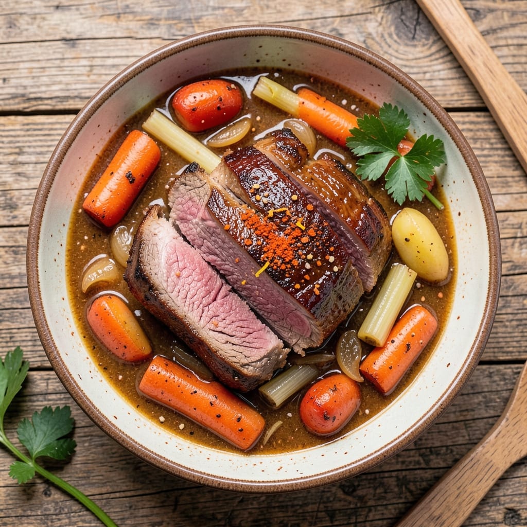 Austrian Beef Stew Recipe: Paprika-Infused Richness in One Pot