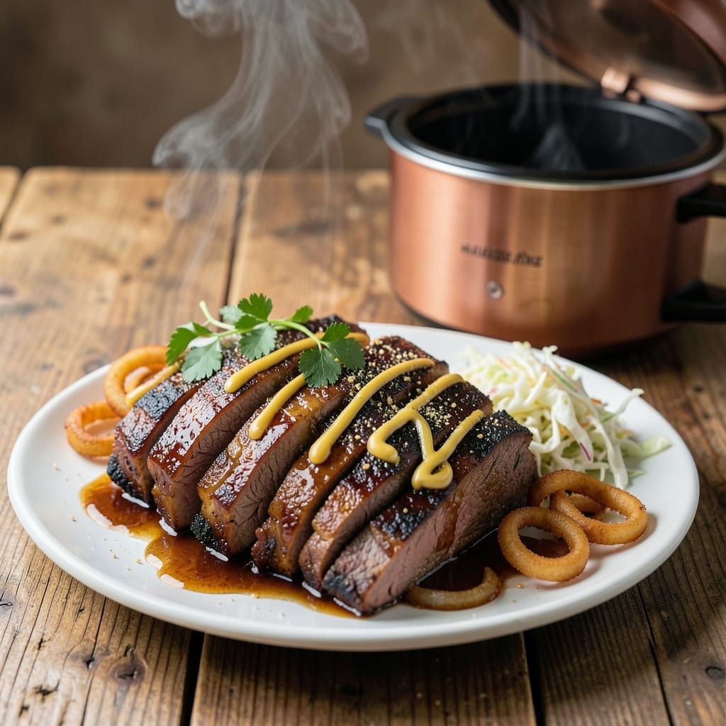 Bbq Corned Beef Brisket Recipe Slow Cooker: Slow-Smoked Flavor Without the Grill